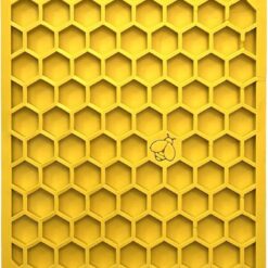 sodapup Mini Planche à lècher Or – Nid d'abeille