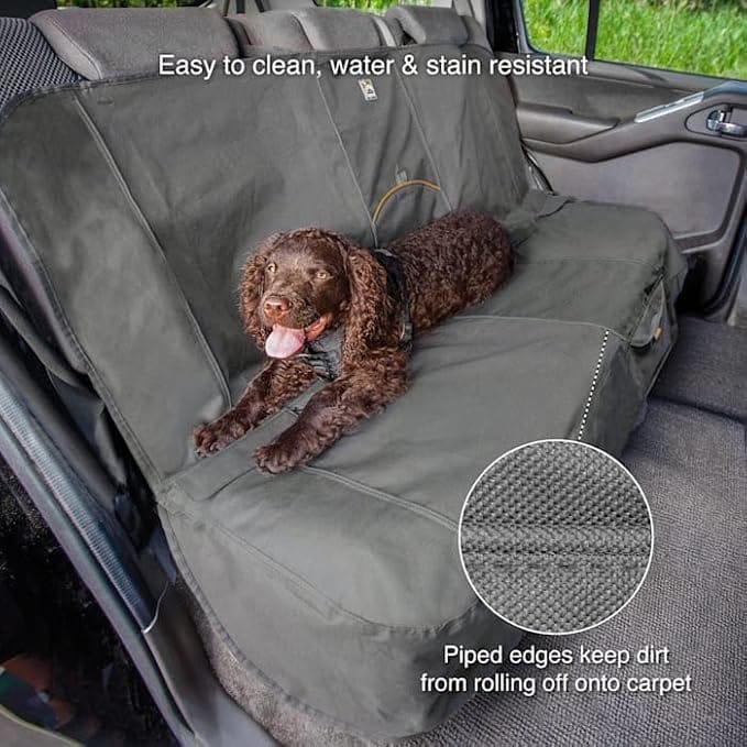 kurgo Housse de voiture Extended Gris charbon