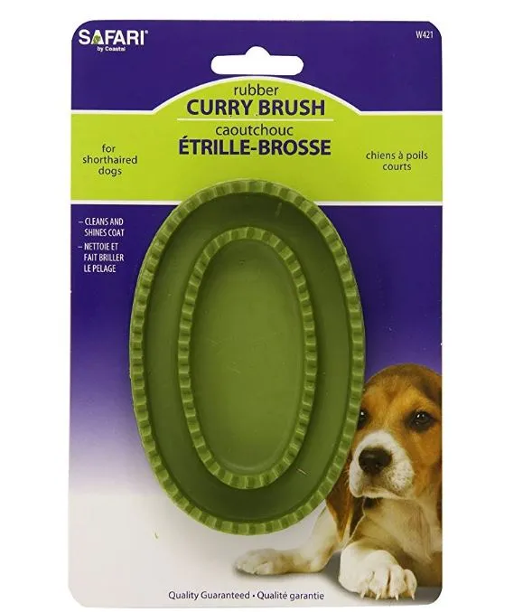 Safari, La brosse Étrille en Caoutchouc