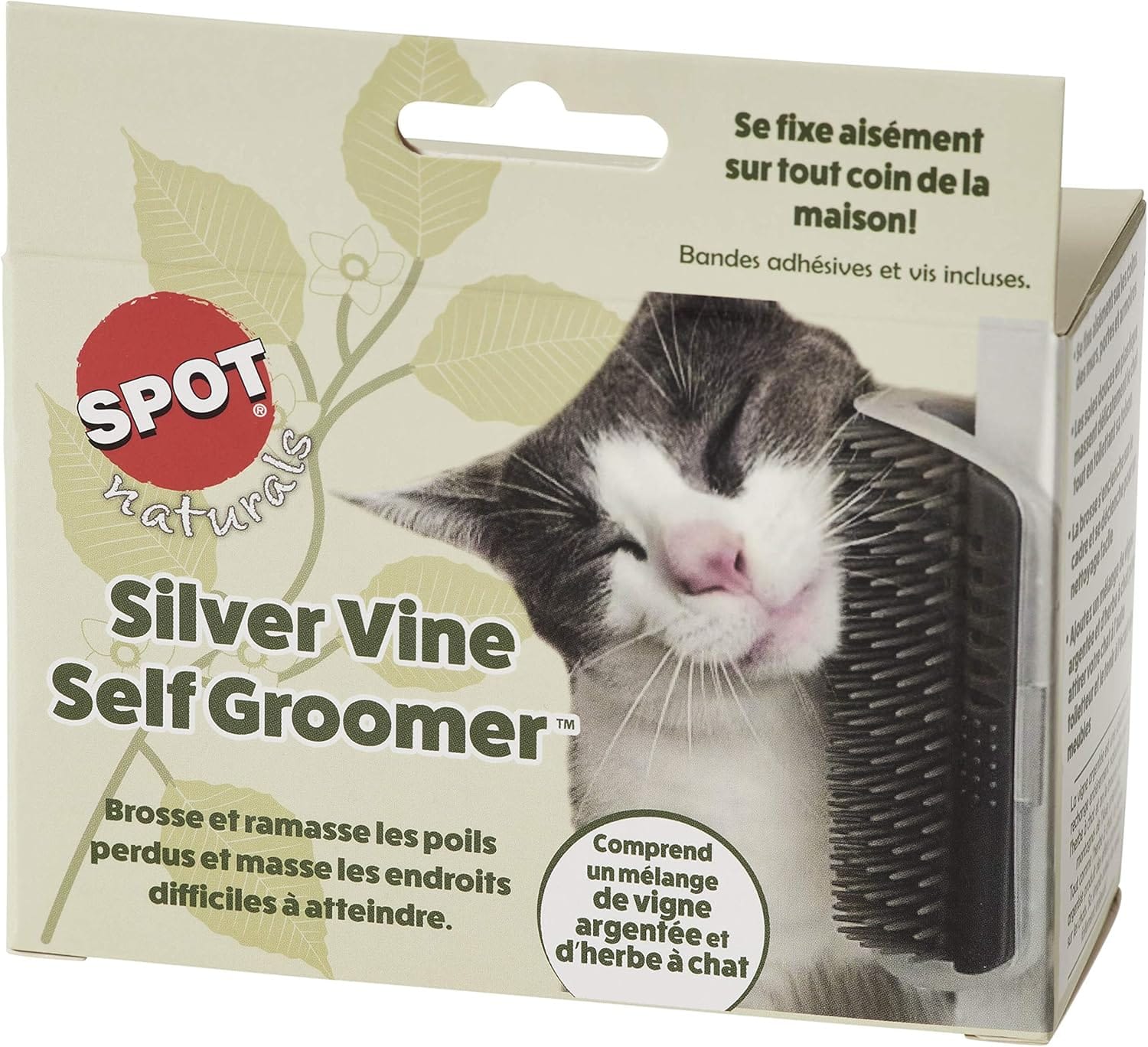 SPOT Brosse murale avec Matabi pour Chat