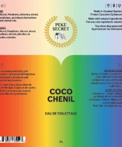PEKE SECRET Eau toilettage Coco Chenil, 120 ml
