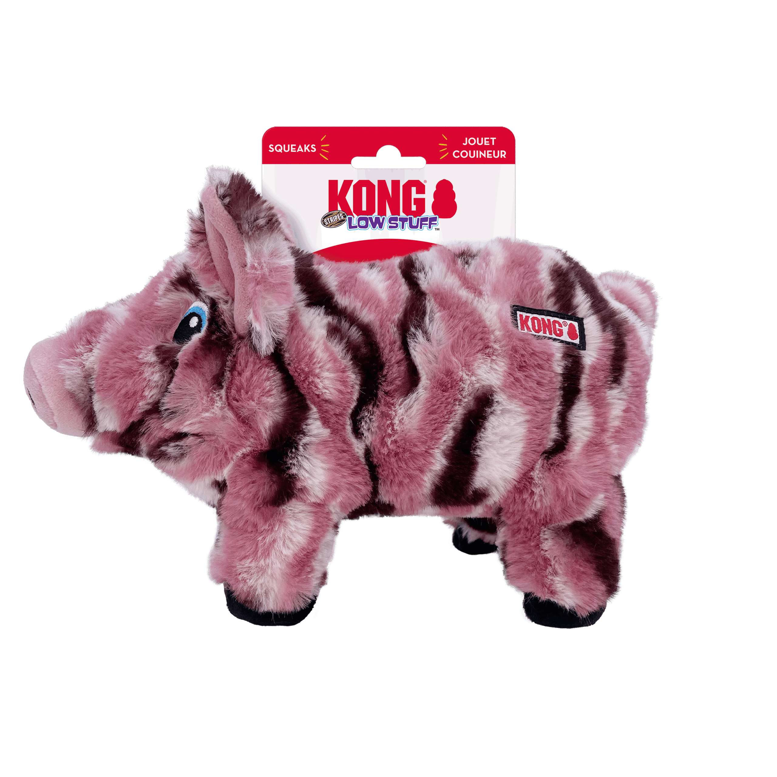 Kong Le Cochon rayé peu rembourré
