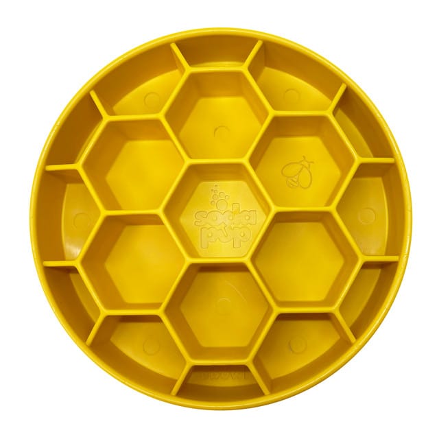 sodapup Le Bol en Nid d'abeilles Jaune
