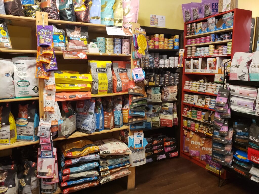 Nourriture pour chien et chat chez Heidi & cie