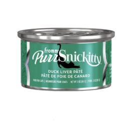 Fromm PurrSnickitty Pâté de foie de Canard pour Chat – 85 g