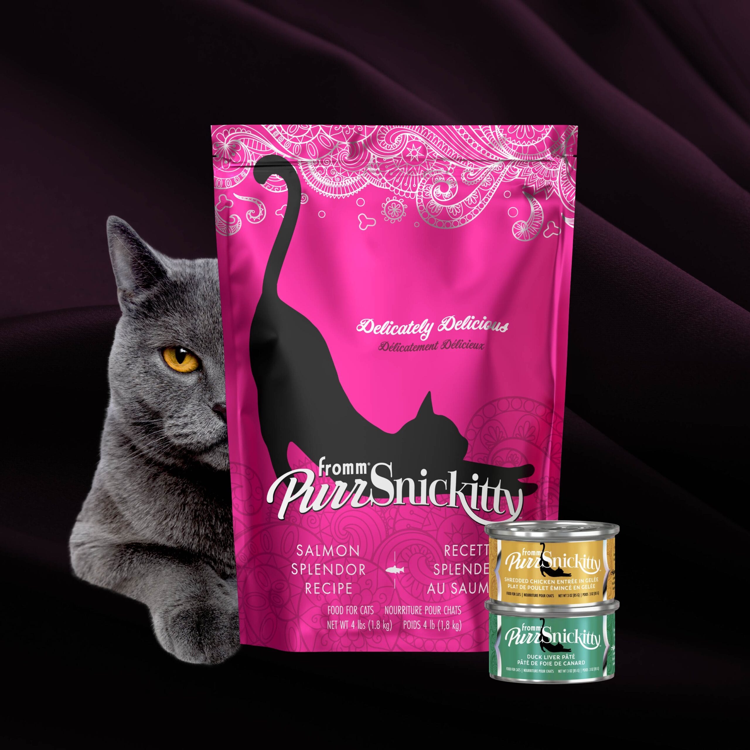 Fromm PurrSnickitty Nourriture sèche pour Chat – Saumon – Image 2
