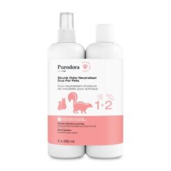 Purodora Lab Duo neutralisant pour odeur de moufette, 2x237ml