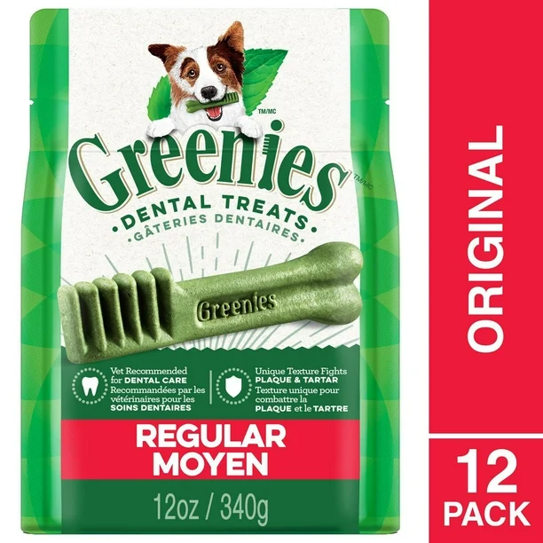 Greenies Gâteries Dentaires Originales pour Chien, Sac de 340 g – Image 3