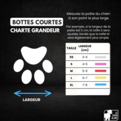 Alternative view of Le Chien Blanc Bottes courtes Grip, Paquet de 2