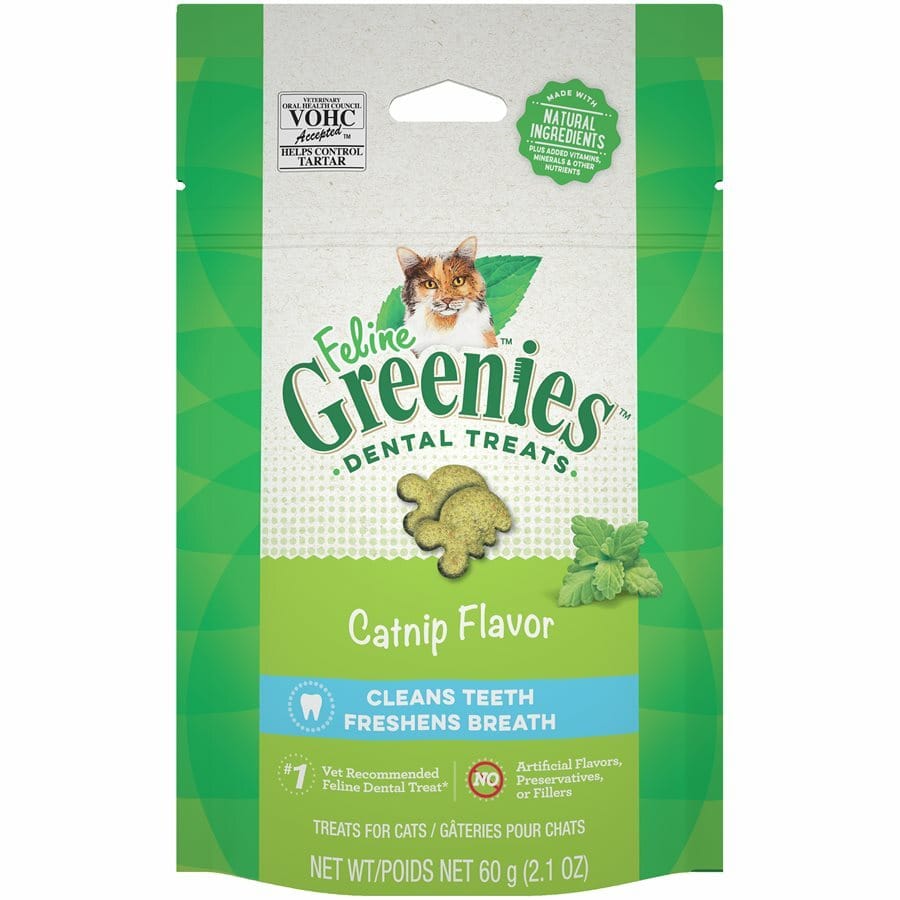 Greenies Gâteries dentaires à l'Herbe à chats pour Chat