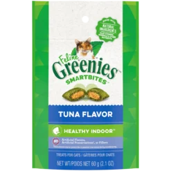 Greenies Smartbites au Thon pour Chat d'intérieur, 60 g