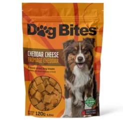 Dog Bites Fromage cheddar, 120 g