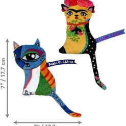 Kong Chat Artz Kahlo/Picasso, Paquet de 2 – Image 3