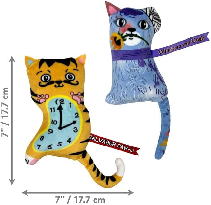 Kong Chat Artz Dahli/Van Gogh, Paquet de 2 – Image 3