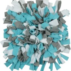 fouFIT Le Tapis de Fouille Bleu 12 po X 12 po