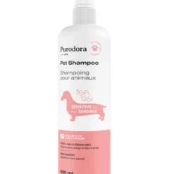 Purodora Lab Shampoing pour animaux - Peau sensible, 500ml