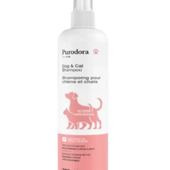 Purodora Lab Shampoing Sans-rinçage pour Chien et Chat, 237 ml
