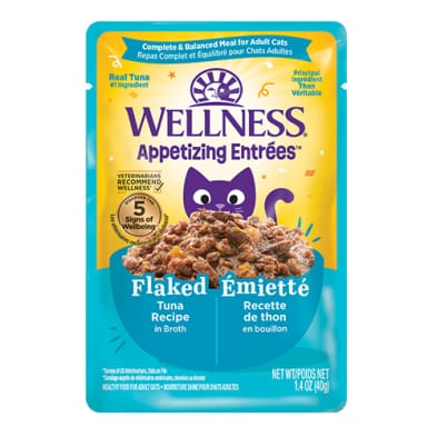 WELLNESS Émietté de Thon en bouillon, 40 g