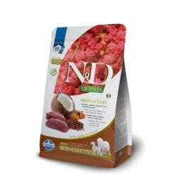 Farmina N&D Quinoa Peau et Pelage au Cerf pour Chien Med & Maxi, 7 kg