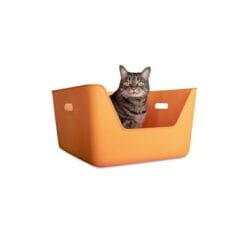 CDSG Bac à Litière Orange pour Chat – Image 3