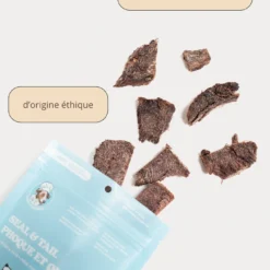 Alternative view of CHIEN GOURMAND Gâterie de morceaux de Phoques et Queue lyophilisés, 56 g