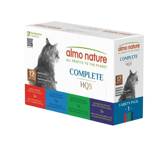 almo nature, Paquet variété Complete, Poulet, Thon et Maquereau