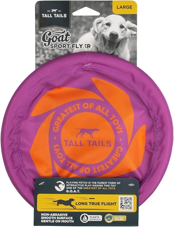 Tall Tails Disque Volant Mauve, 9 po