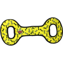 Tuffy Jouet Anneaux pour Tirer Sans rembourrage, Jaune – TS10 – Image 2