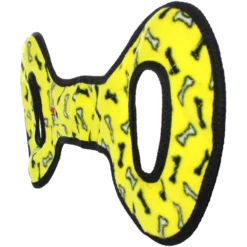 Tuffy Jouet Anneaux pour Tirer Sans rembourrage, Jaune – TS10 – Image 5