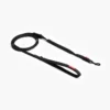 Ezydog Laisse Noire Zero Shock Mince pour Chien, 72 pouces