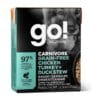 go! solutions Nourriture humide pour Chien en Pâté - Poulet Dinde et Canard, 354 g