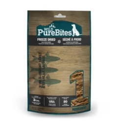 Purebites Éperlans sauvages Lyophilisés pour Chiens, 60 g