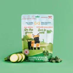 Mes biscuits maison Sur le vert Courgette & Spiruline, 140 g