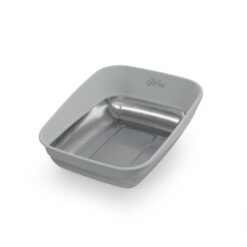 Litter Genie Bac à litière Platinum à fond en Acier Inoxydable